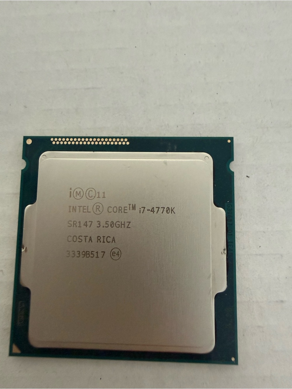 Intel Core i7-4770K 3.50GHz Quad-Core LGA1150 Desktop CPU Processor SR147 Haswel
